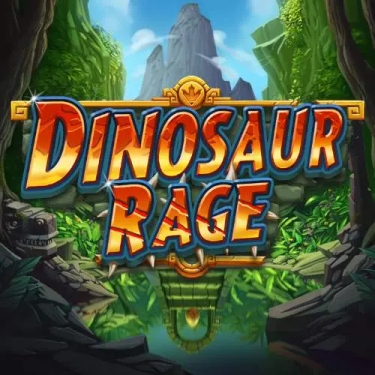 dinosaur rage slot logo