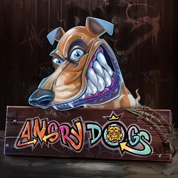 angry dog on the street