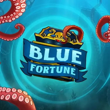 blue fortune slot treasure chest in the ocean