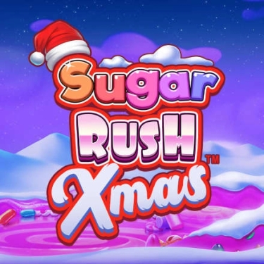 sugar rush xmas sugar rush in text with santa hat