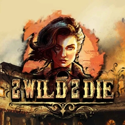 2 wild 2 die by hacksaw lady cowboy and 2 wild 2 die in text and numbers
